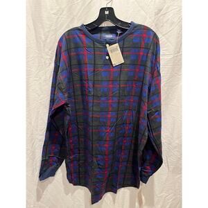 NWT VTG Y2K Nautica Sleepwear Nightshirt Cotton Sz L